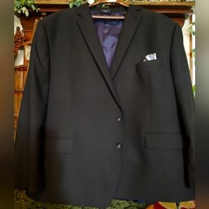 Men's 3XL Shaquille O'Neal XLG black suite coat.